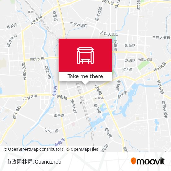 市政园林局 map