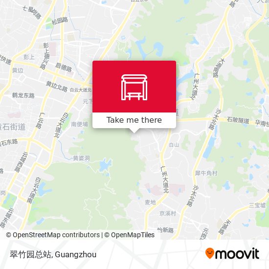 翠竹园总站 map