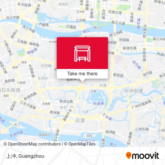 上冲 map