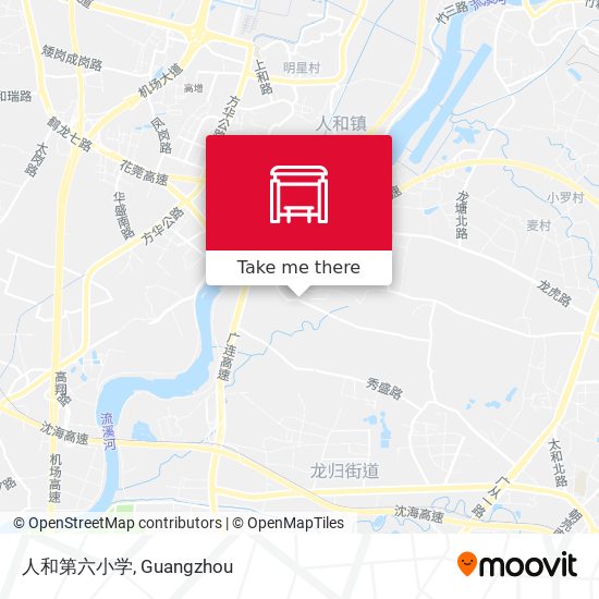 人和第六小学 map