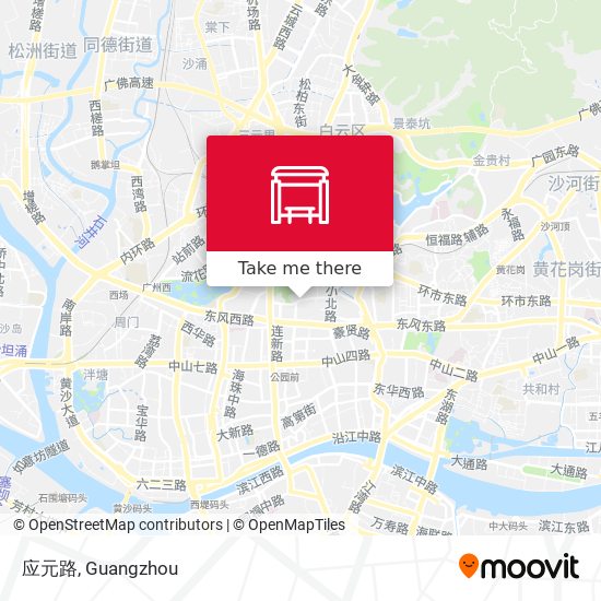 应元路 map