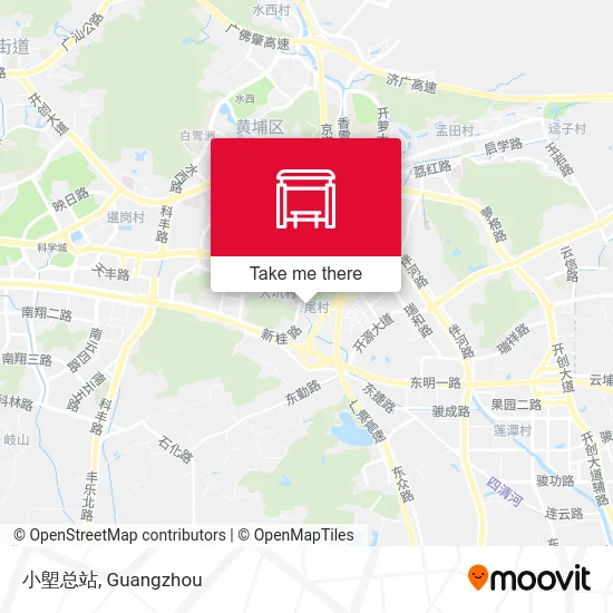 小塱总站 map