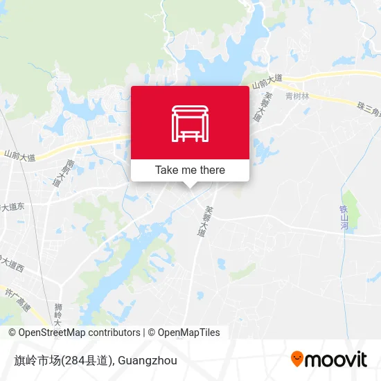 旗岭市场(284县道) map