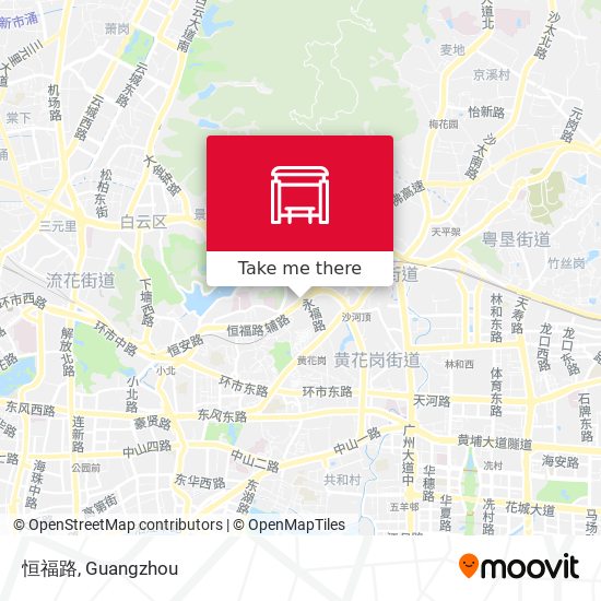 恒福路 map