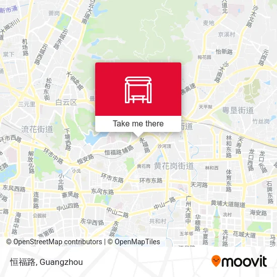 恒福路 map