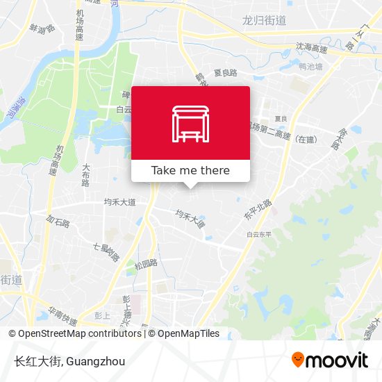 长红大街 map