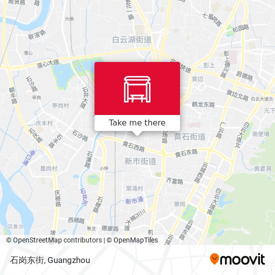 石岗东街 map