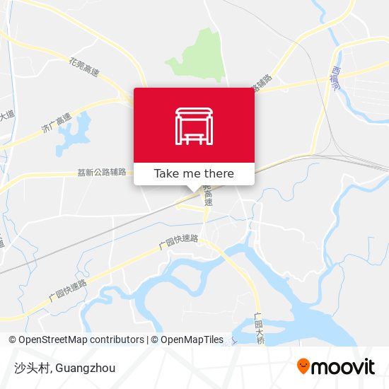 沙头村 map