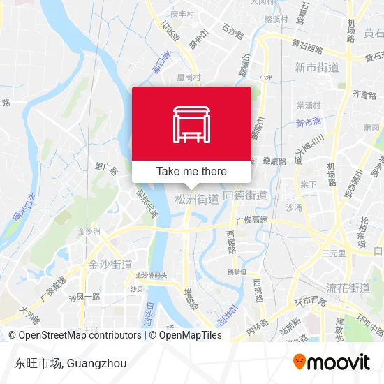 东旺市场 map