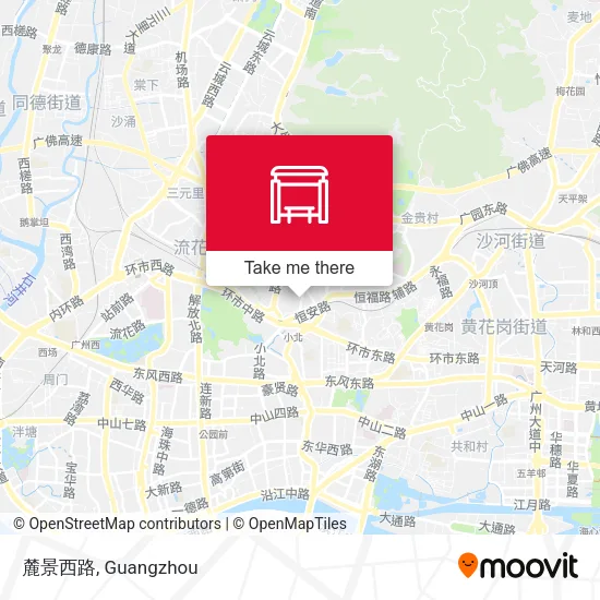 麓景西路 map