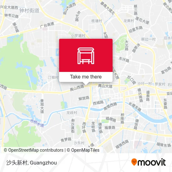 沙头新村 map