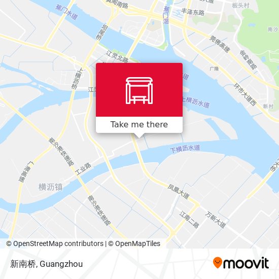 新南桥 map