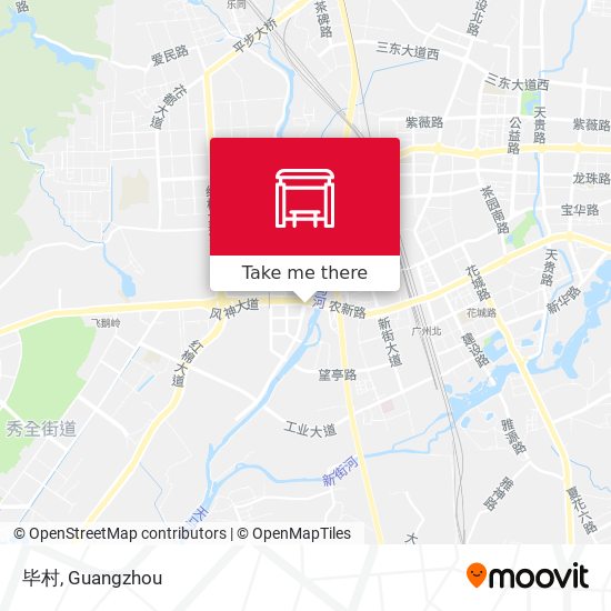 毕村 map