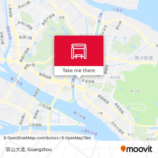 双山大道 map