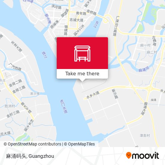 麻涌码头 map