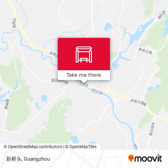 新桥头 map