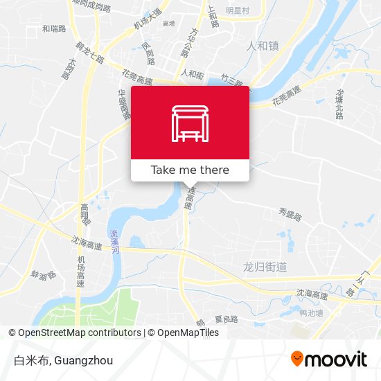 白米布 map