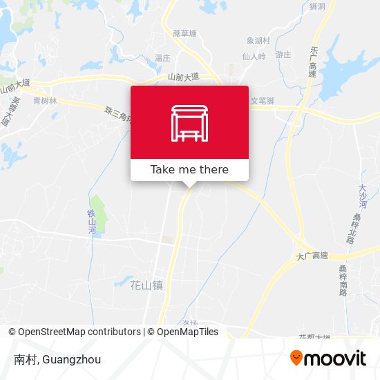 南村 map