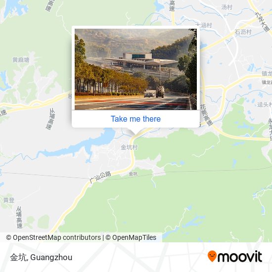 金坑 map