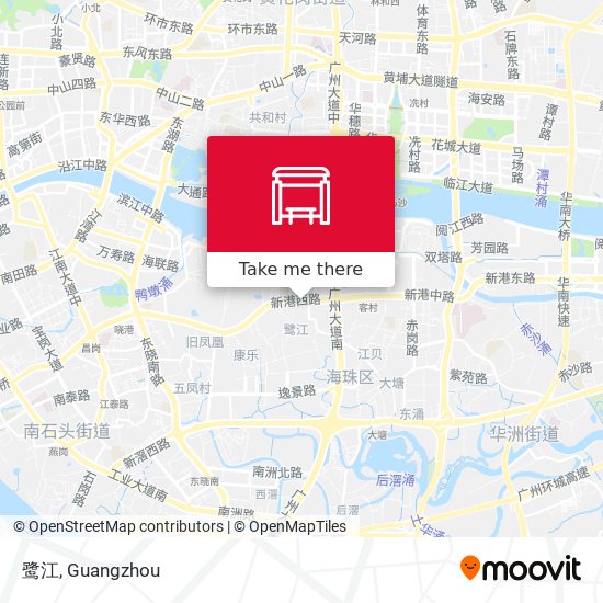 鹭江 map