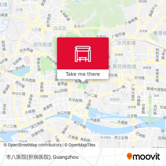 市八医院(肝病医院) map