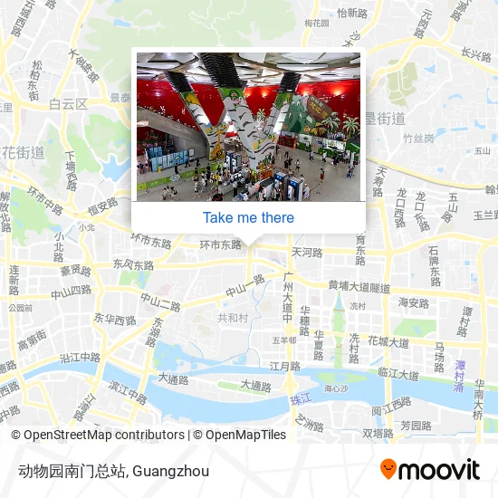 动物园南门总站 map