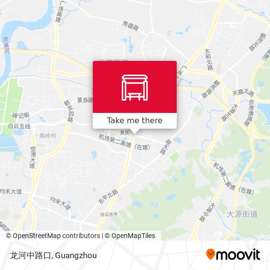 龙河中路口 map