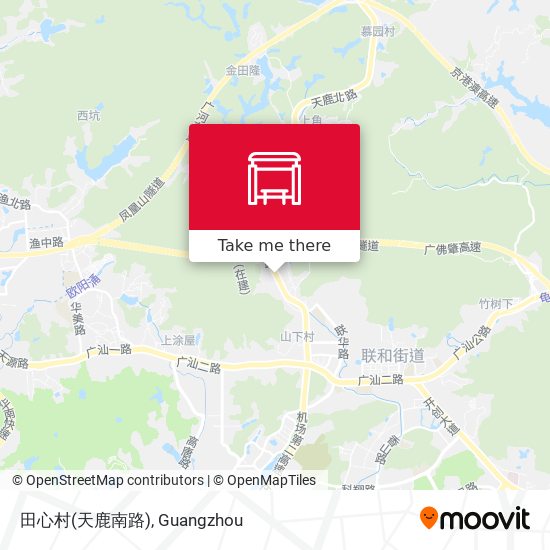 田心村(天鹿南路) map