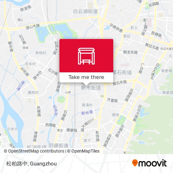 松柏路中 map