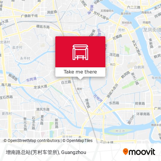 增南路总站(芳村车管所) map