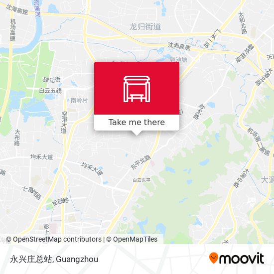 永兴庄总站 map