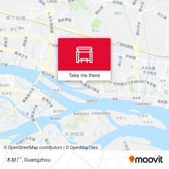 木材厂 map