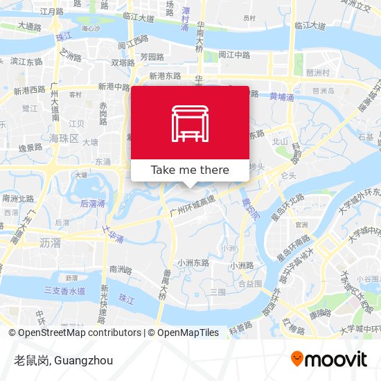 老鼠岗 map