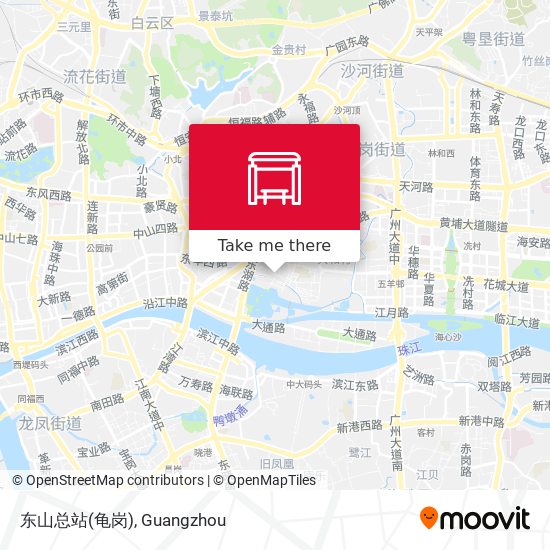 东山总站(龟岗) map