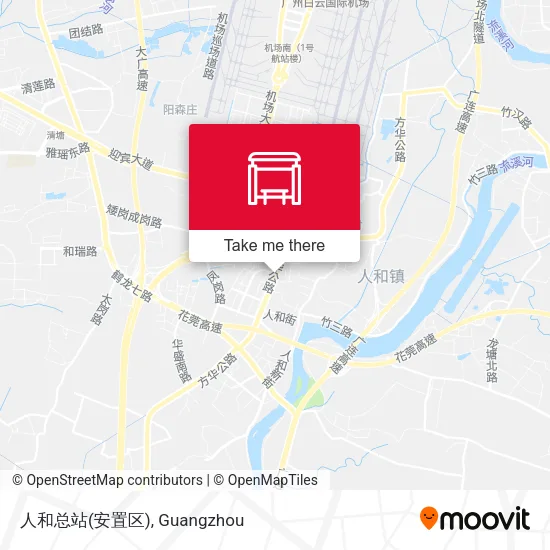 人和总站(安置区) map