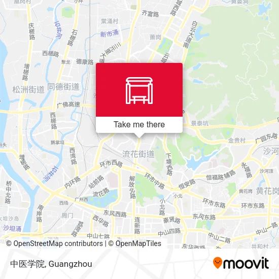 中医学院 map