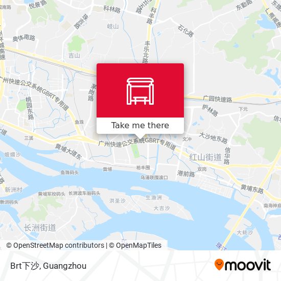 Brt下沙 map
