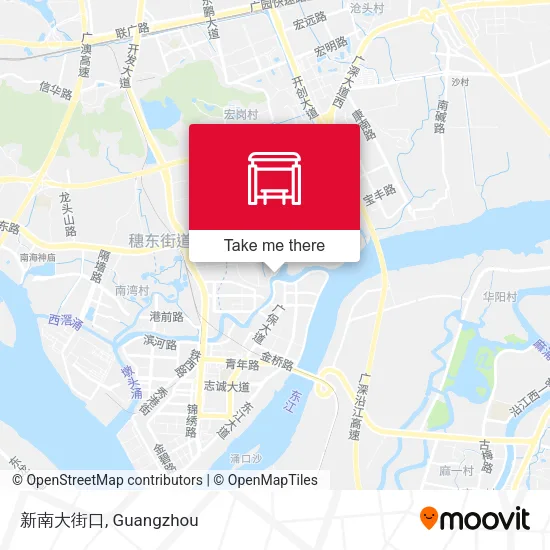 新南大街口 map