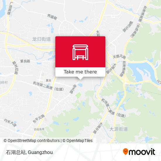 石湖总站 map