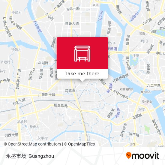 永盛市场 map