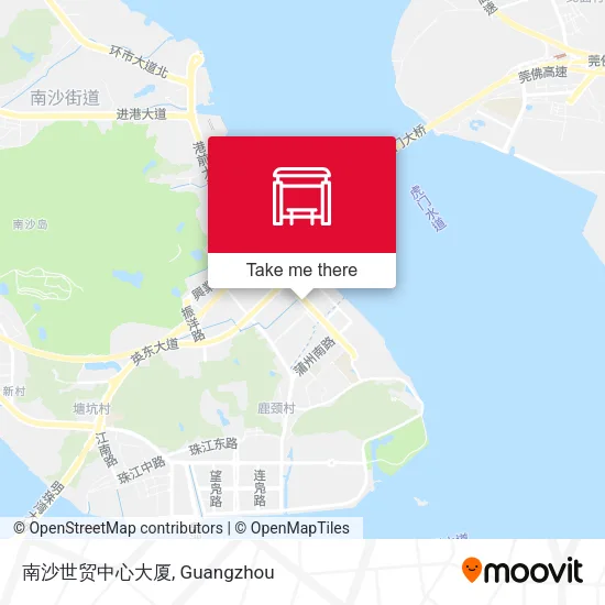 南沙世贸中心大厦 map