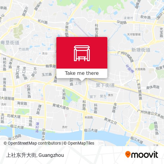 上社东升大街 map