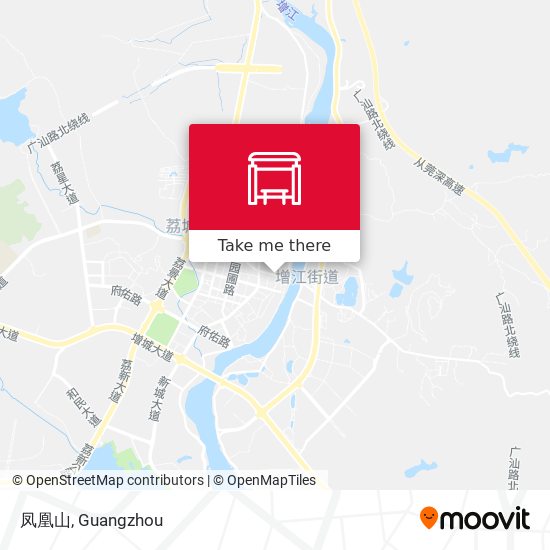 凤凰山 map