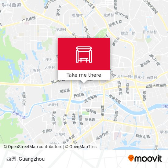 西园 map