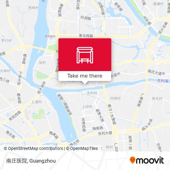 南庄医院 map