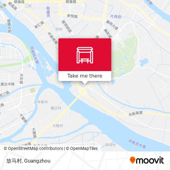 放马村 map