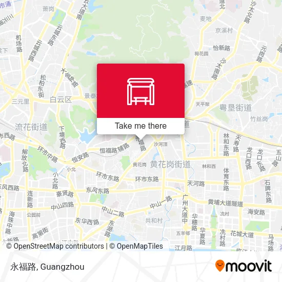 永福路 map