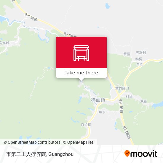 市第二工人疗养院 map