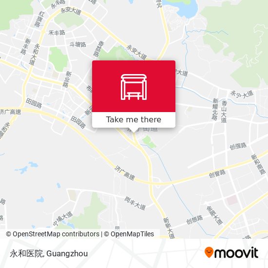 永和医院 map