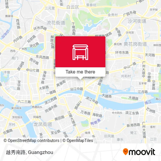 越秀南路 map